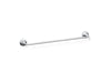 KOHLER K-27426 Tone 24" towel bar, polished chrome