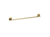 KOHLER K-27426 Tone 24" towel bar, vibrant brushed moderne brass