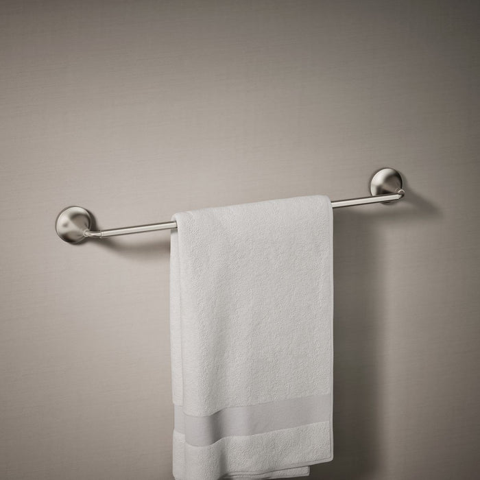 KOHLER K-27426 Tone 24" towel bar, vibrant brushed nickel - view 3