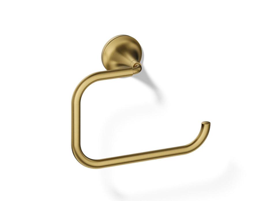 KOHLER K-27428 Tone Towel ring, vibrant brushed moderne brass