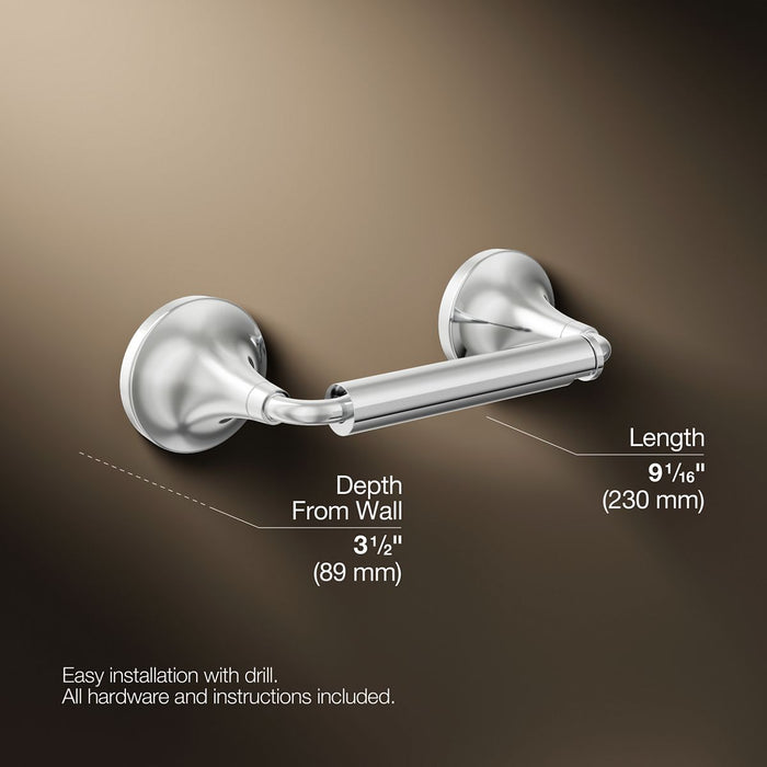 KOHLER K-27429 Tone Pivoting toilet paper holder, polished chrome - view 5