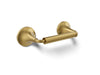 KOHLER K-27429 Tone Pivoting toilet paper holder, vibrant brushed moderne brass