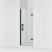 KOHLER K-27577-10L Components 27-5/8"?Çô28-3/8" W x 71-1/2" frameless pivot shower door with 3/8" Crystal Clear glass and...