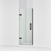 KOHLER K-27583-10L Components 29-5/8"?Çô30-3/8" W x 71-1/2" H frameless pivot shower door with 3/8" Crystal Clear glass...