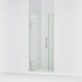 KOHLER K-27588-10L Composed 33-5/8"?Çô34-3/8" W x 71-1/2" H frameless pivot shower door with 3/8" Crystal Clear glass and...