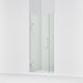 KOHLER K-27588-10L Composed 33-5/8"?Çô34-3/8" W x 71-1/2" H frameless pivot shower door with 3/8" Crystal Clear glass and...