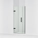 KOHLER K-27588-10L Composed 33-5/8"?Çô34-3/8" W x 71-1/2" H frameless pivot shower door with 3/8" Crystal Clear glass and...