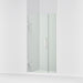 KOHLER K-27600-10L Composed 39-5/8"?Çô40-3/8"W x 71-1/2"H frameless pivot shower door with 3/8" Crystal Clear glass and...