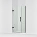 KOHLER K-27600-10L Composed 39-5/8"?Çô40-3/8"W x 71-1/2"H frameless pivot shower door with 3/8" Crystal Clear glass and...