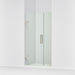 KOHLER K-27601-10L Components 39-5/8"?Çô40-3/8"W x 71-1/2"H frameless pivot shower door with 3/8" Crystal Clear glass and...