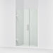 KOHLER K-27607-10L Components 71-1/2" x 46-3/4" frameless pivot shower door with 3/8" Crystal Clear glass and...
