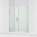 KOHLER K-27617-10L Components 57-1/4"?Çô58" W x 71-1/2" H frameless pivot shower door with 3/8" Crystal Clear glass and...
