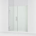 KOHLER K-27619-10L Components 58"?Çô58-3/4" W x 71-1/2" H frameless pivot shower door with 3/8" Crystal Clear glass and...