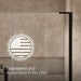 KOHLER K-27619-10L Components 58"?Çô58-3/4" W x 71-1/2" H frameless pivot shower door with 3/8" Crystal Clear glass and...