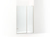 KOHLER K-27715-10L Composed 3/8" pivot door glass and hardware, no handle, anodized brushed nickel