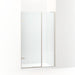 KOHLER K-27715-10L Composed 3/8" pivot door glass and hardware, no handle, anodized brushed nickel