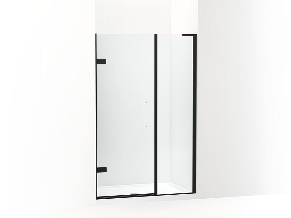 KOHLER K-27715-10L Composed 3/8" pivot door glass and hardware, no handle, matte black