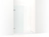 KOHLER K-27718 Composed™ 3/8" Moving Panel Glass and Hinges, polished chrome