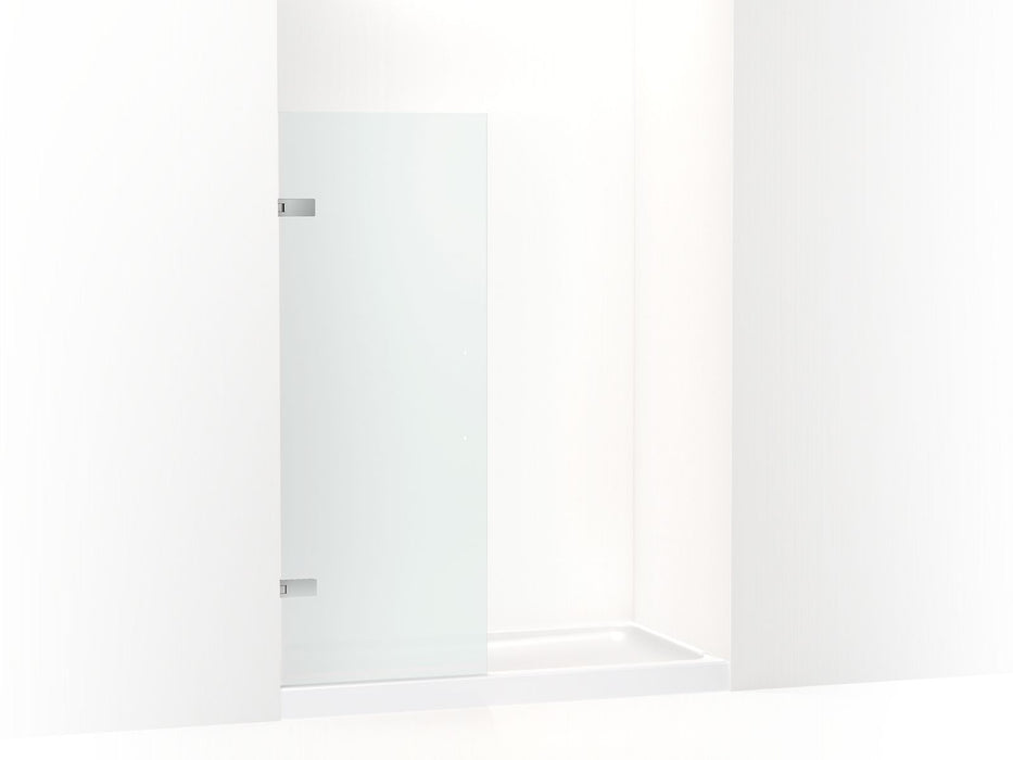 KOHLER K-27718 Composed™ 3/8" Moving Panel Glass and Hinges, polished chrome