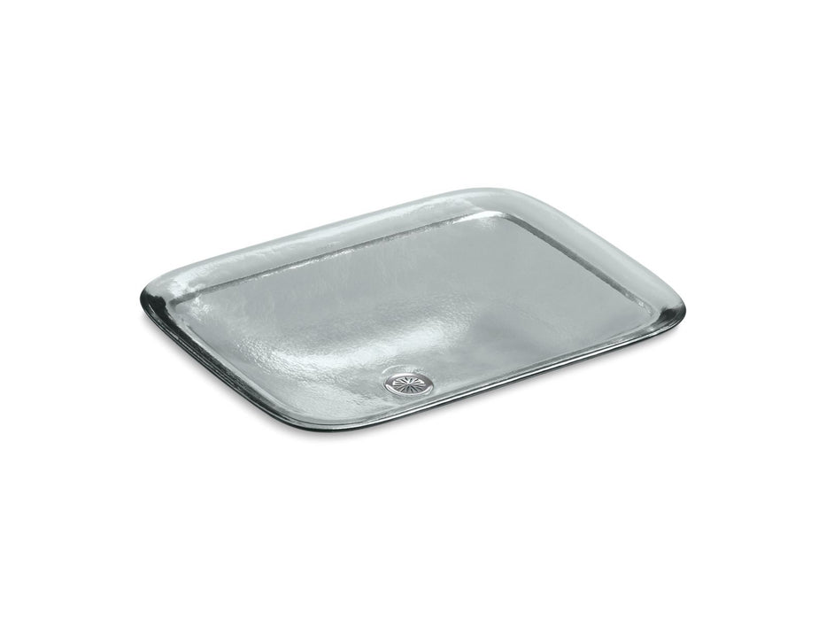 KOHLER K-2773 Inia 20-3/4" rectangular drop-in bathroom sink, no overflow, ice