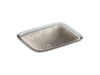 KOHLER K-2773-G3 Inia 20-3/4" rectangular drop-in bathroom sink, no overflow, opaque doe