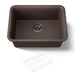 KOHLER K-28001 Cairn 24-1/2" undermount single-bowl kitchen sink, matte brown - view 5