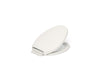 KOHLER K-28004 Drift ReadyLatch Quiet-Close elongated toilet seat, biscuit