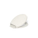 KOHLER K-28005 Drift ReadyLatch Quiet-Close round-front toilet seat, biscuit