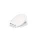 KOHLER K-28005 Drift ReadyLatch Quiet-Close round-front toilet seat, white