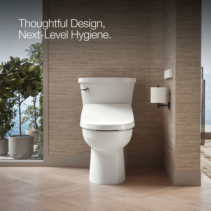 KOHLER K-28118 C3-325 Round-front bidet toilet seat with remote control