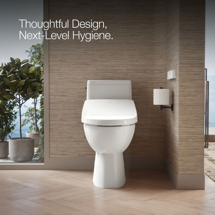 KOHLER K-28119-0 PureWash E815 K-28119 C3-325 Elongated Bidet Toilet Seat with Remote Control, white - view 5