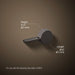 KOHLER K-28122 Veil Left-hand Trip Lever, vibrant titanium - view 4