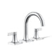 KOHLER K-28125-4N Venza Widespread bathroom sink faucet, 0.5 gpm, polished chrome - view 3