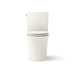 KOHLER K-28161 Veil Two-piece elongated toilet with skirted trapway, 1.28 gpf - Biscuit