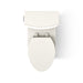 KOHLER K-28161 Veil Two-piece elongated toilet with skirted trapway, 1.28 gpf - Biscuit