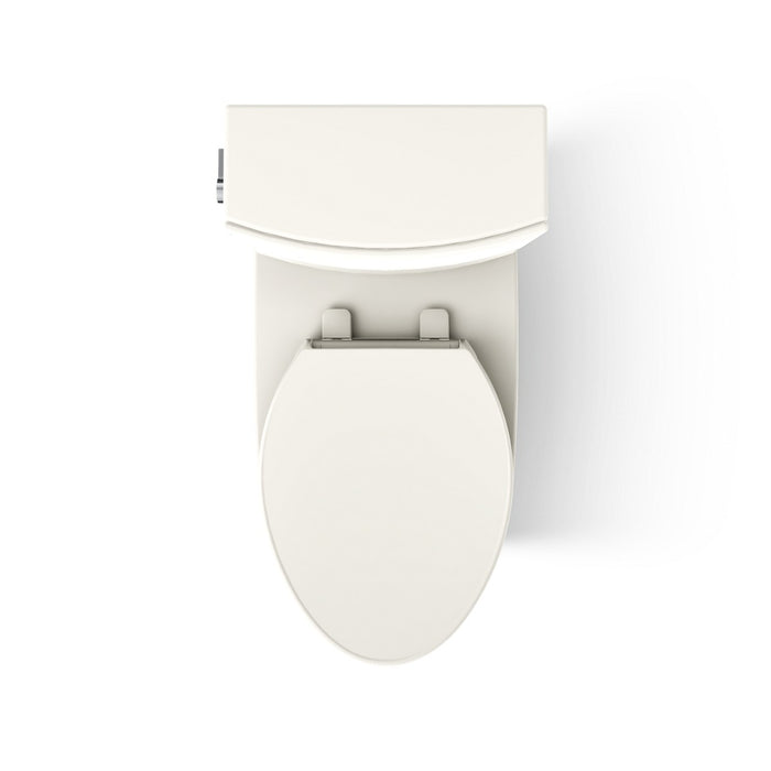 KOHLER K-28161 Veil Two-piece elongated toilet with skirted trapway, 1.28 gpf, default title - view 3