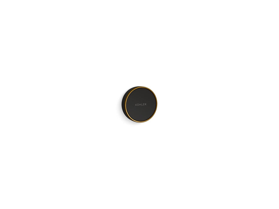 KOHLER K-28213 Anthem Remote on/off button for digital thermostatic valve, vibrant brushed moderne brass