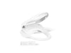KOHLER K-28229 PureWash E725 Elongated bidet toilet seat with remote control, white