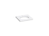 KOHLER K-28247 Silestone 25" quartz vanity top with oval cutout, eternal statuario