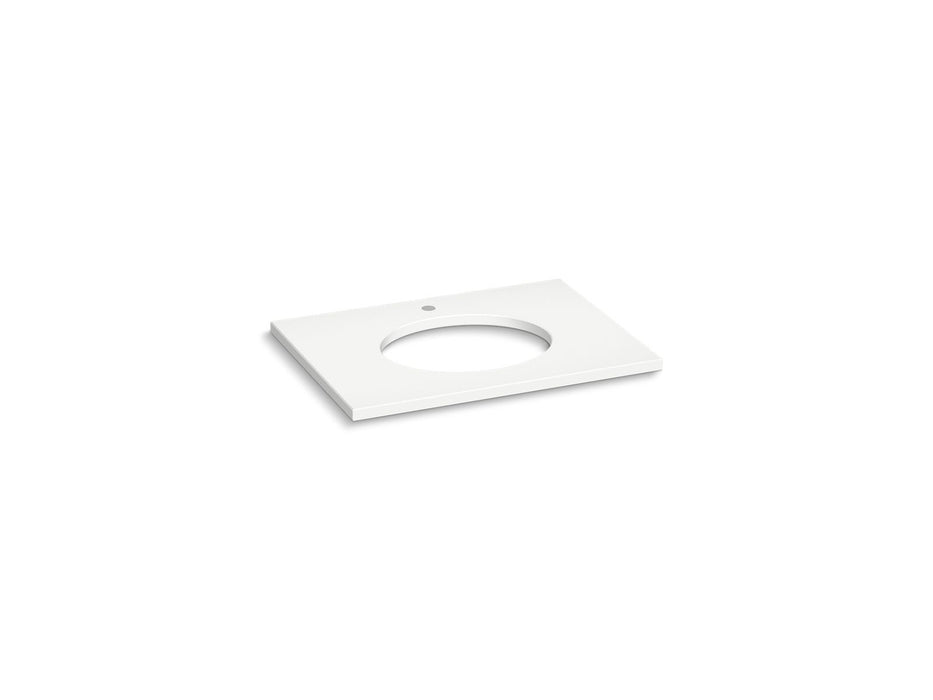 KOHLER K-28249 Silestone 31" quartz vanity top with oval cutout