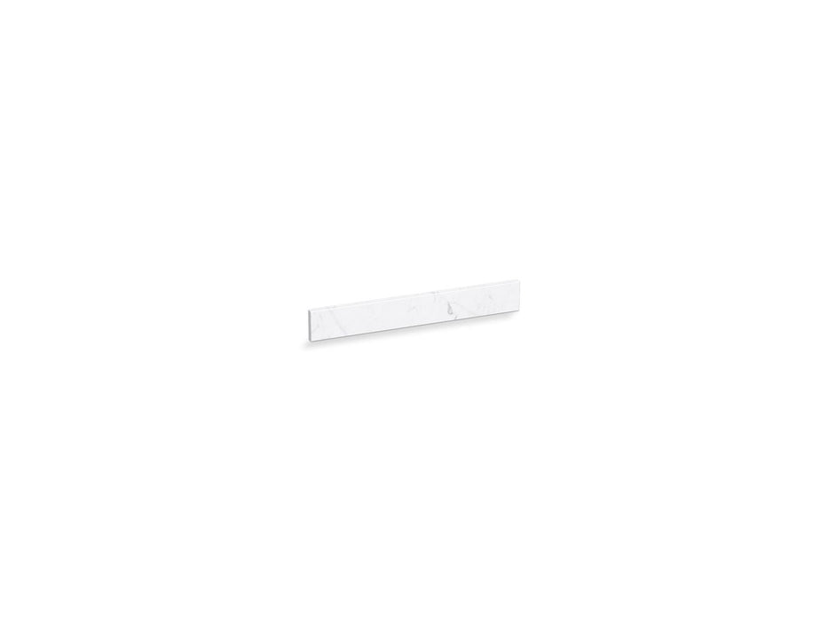 KOHLER K-28261 Silestone quartz 25" backsplash, eternal statuario