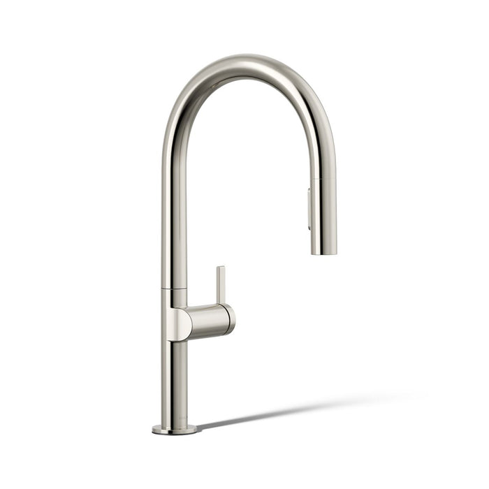 KOHLER K-28268 Components Pull-down kitchen sink faucet with two-function sprayhead