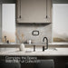 KOHLER K-28272 Components Single-handle kitchen sink faucet with two-function extended-reach spout and side sprayer,...
