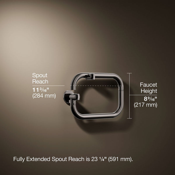 KOHLER K-28276 Components Wall-mount pot filler