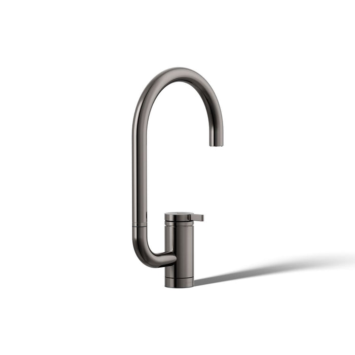 KOHLER K-28277 Components Single-handle bar sink faucet with two-function extended-reach spout