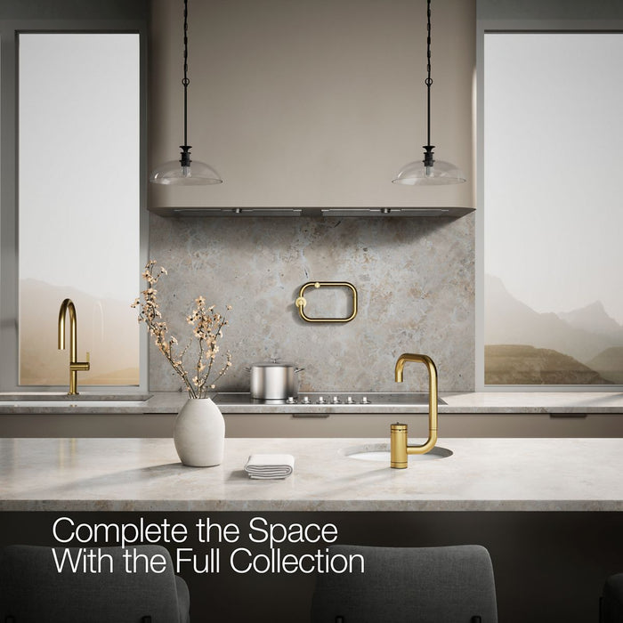 KOHLER K-28290 Components Single-handle bar sink faucet with two-function extended-reach spout