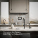 KOHLER K-28291 Components Beverage faucet, matte black with brushed moderne brass - view 3