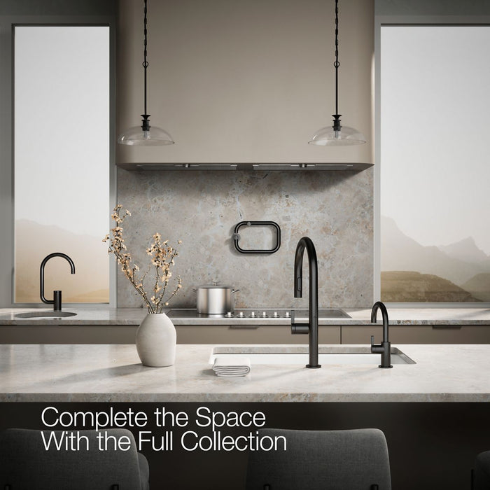KOHLER K-28291 Components Beverage faucet, matte black - view 3