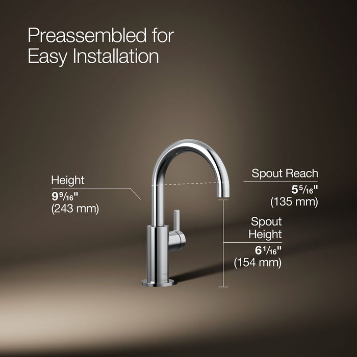KOHLER K-28291 Components Beverage faucet