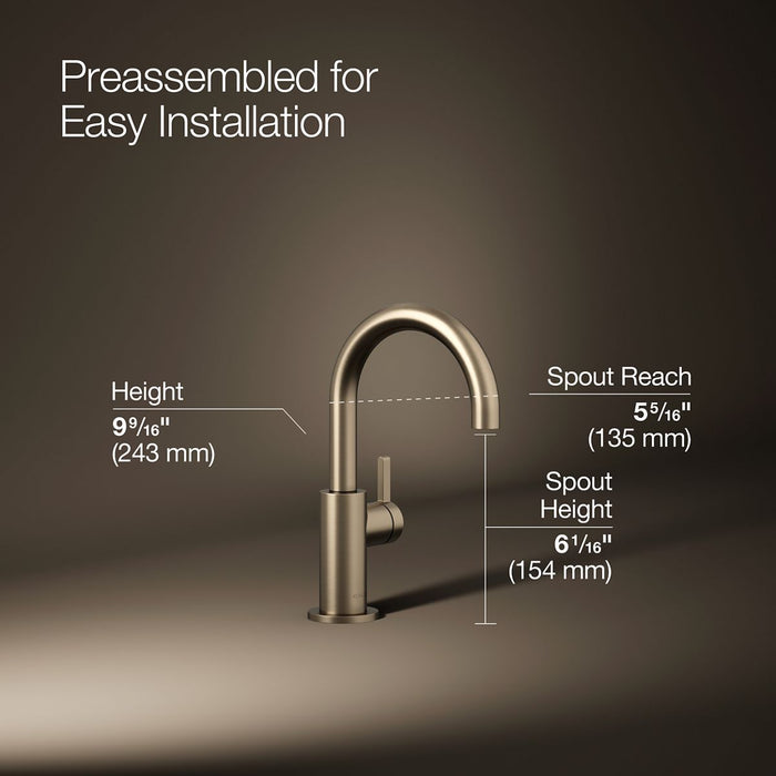 KOHLER K-28291 Components Beverage faucet